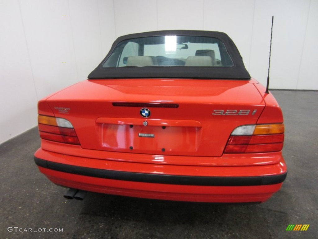 1999 3 Series 328i Convertible - Bright Red / Sand photo #10