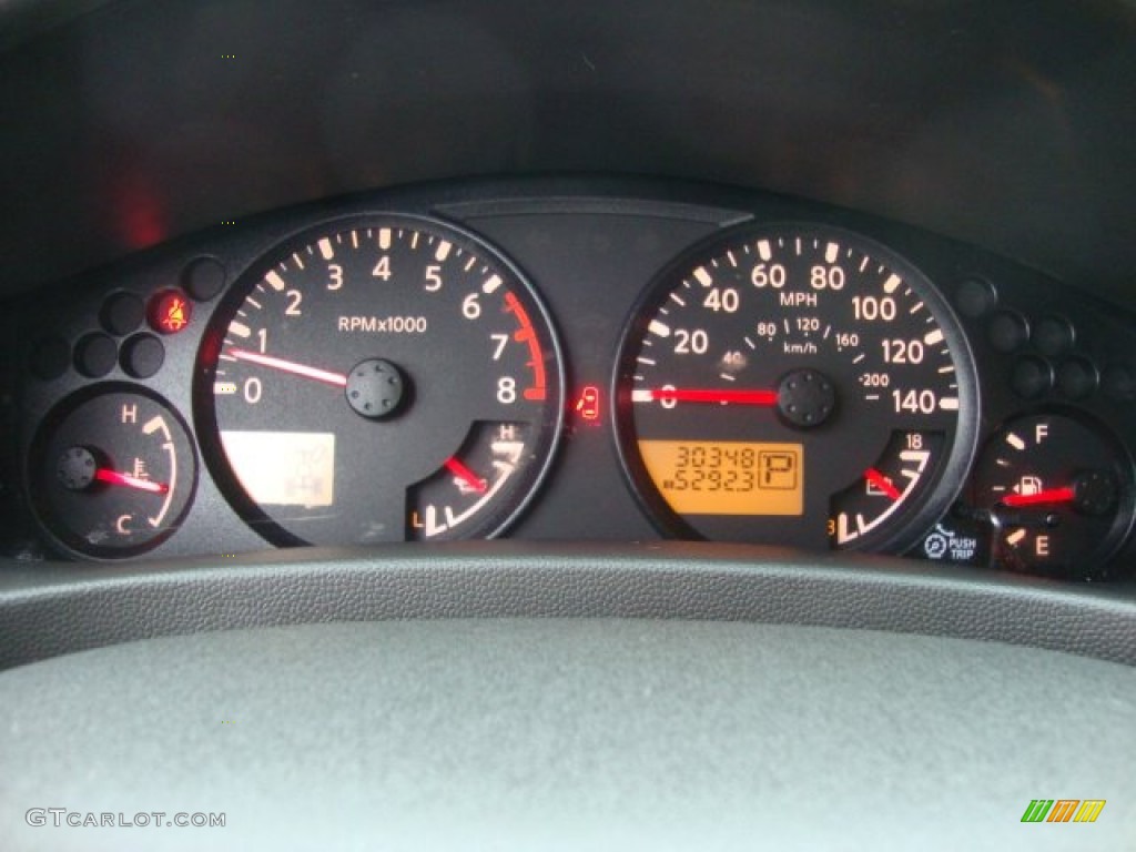 2009 Nissan Frontier SE King Cab 4x4 Gauges Photo #53829485