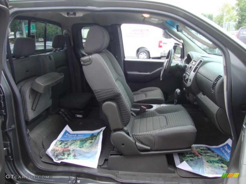 Graphite Interior 2009 Nissan Frontier SE King Cab 4x4 Photo #53829515