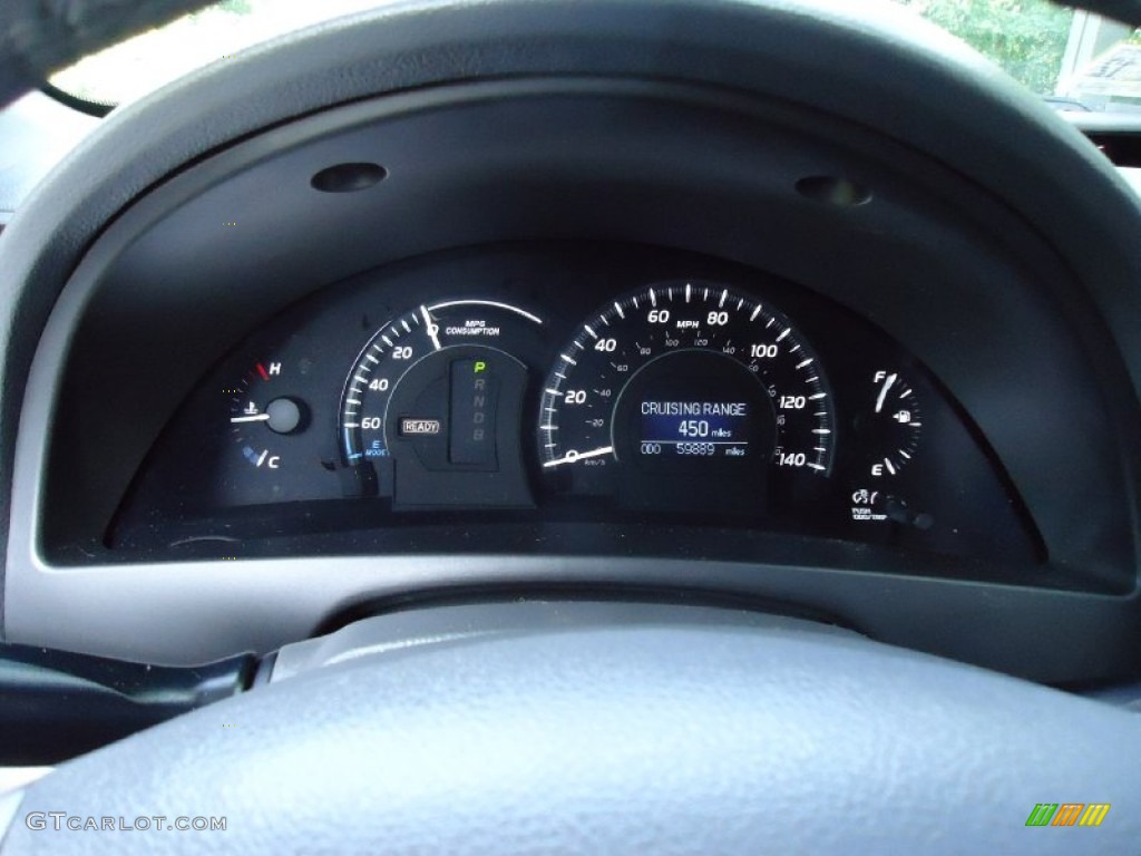 2009 Camry Hybrid - Barcelona Red Metallic / Bisque photo #15