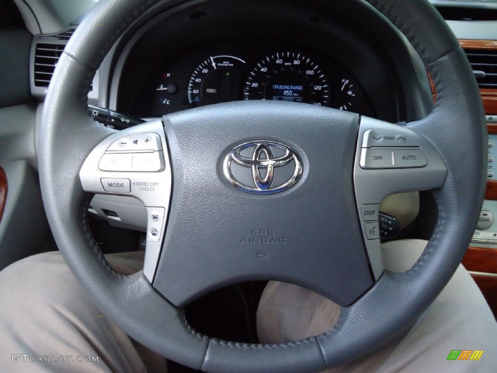 2009 Camry Hybrid - Barcelona Red Metallic / Bisque photo #16