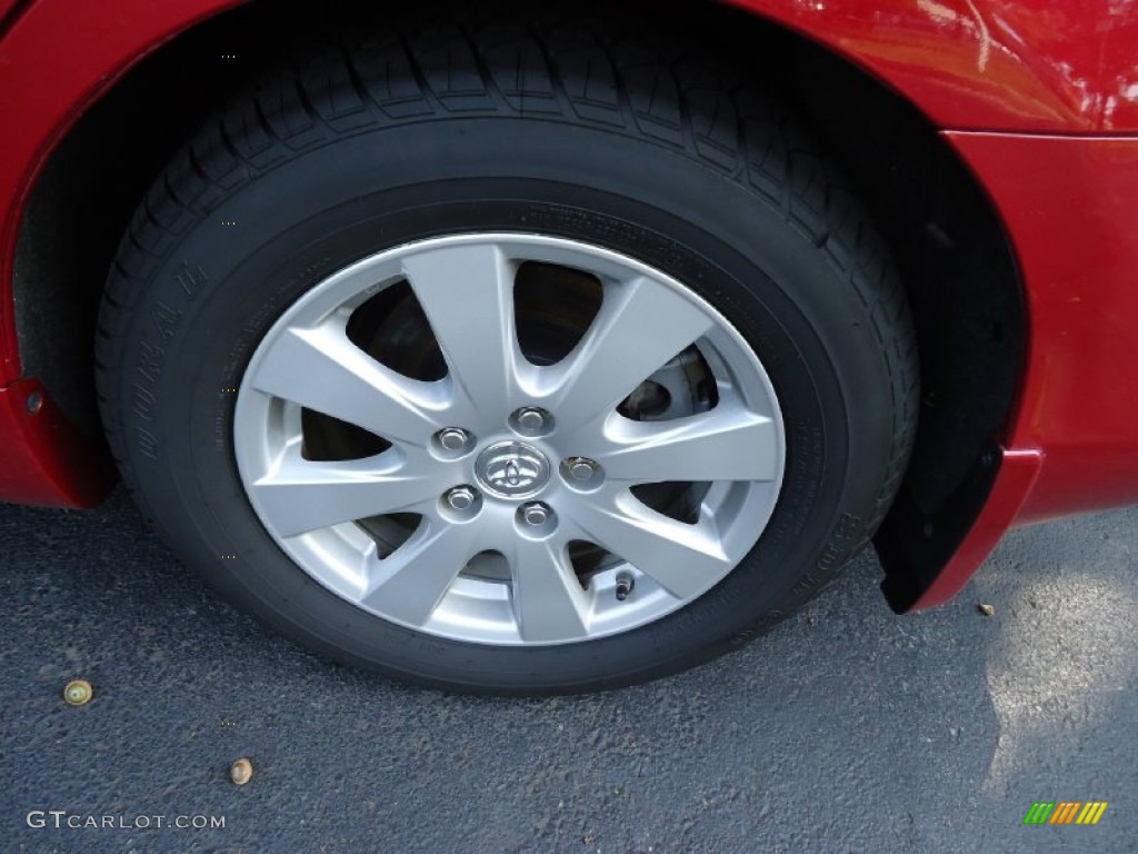 2009 Camry Hybrid - Barcelona Red Metallic / Bisque photo #30