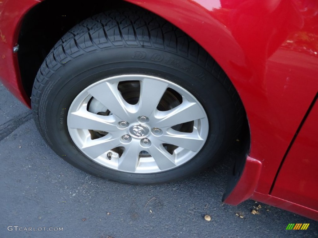2009 Camry Hybrid - Barcelona Red Metallic / Bisque photo #31