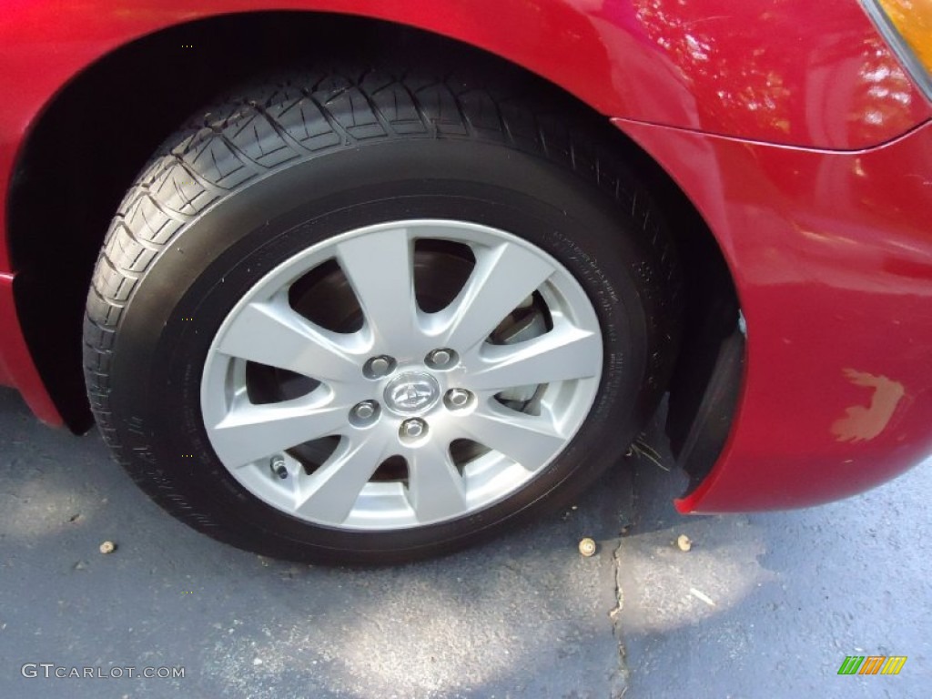 2009 Camry Hybrid - Barcelona Red Metallic / Bisque photo #32