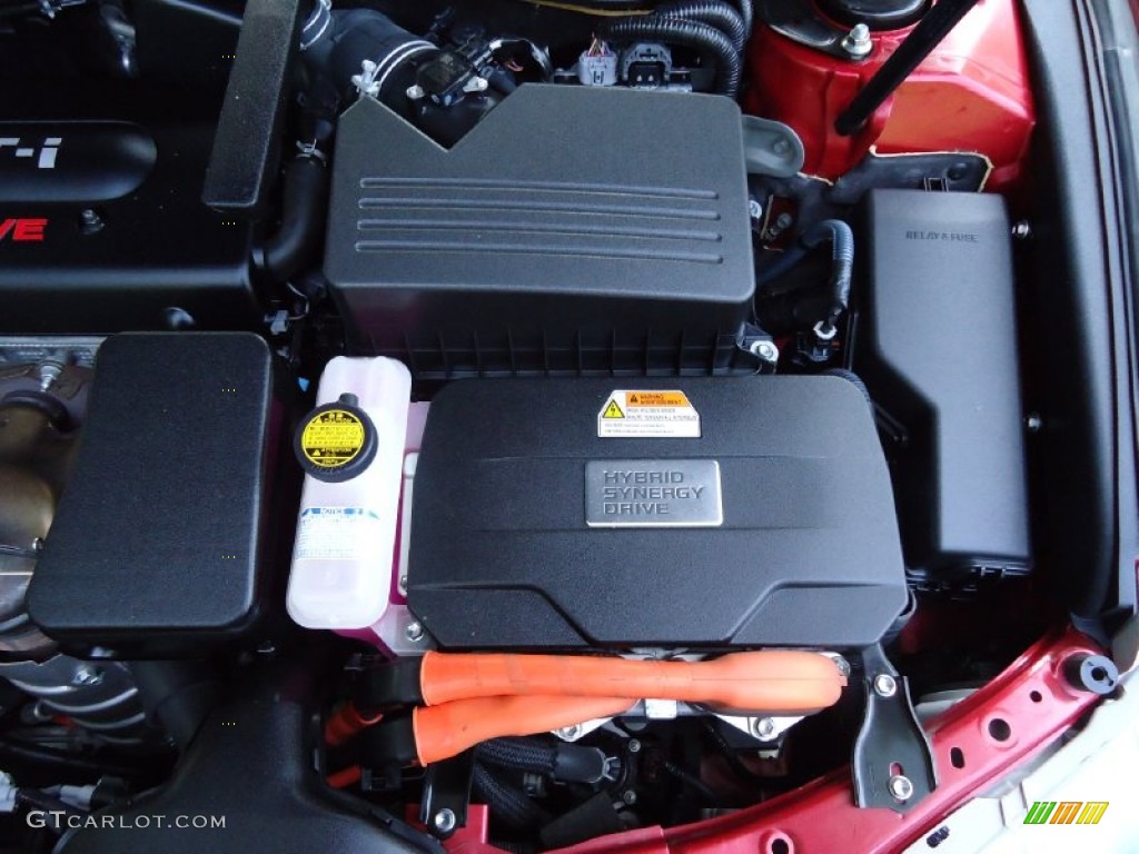 2009 Camry Hybrid - Barcelona Red Metallic / Bisque photo #40