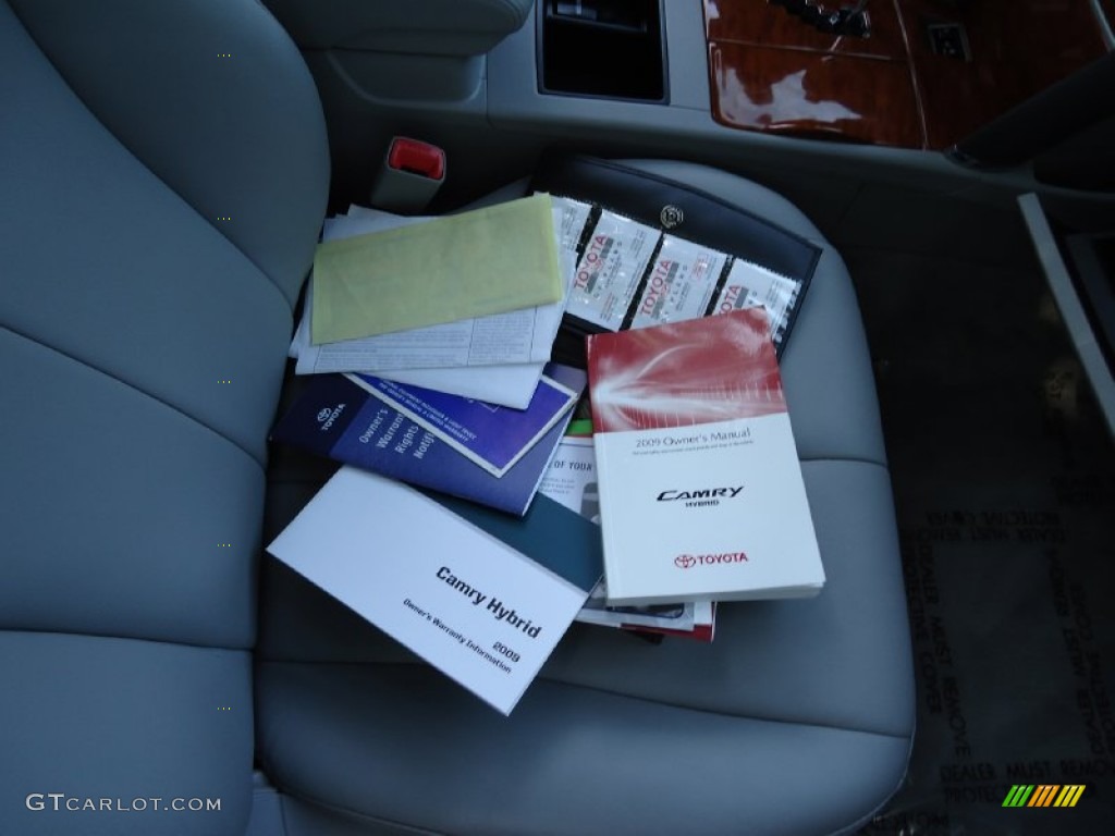 2009 Camry Hybrid - Barcelona Red Metallic / Bisque photo #41