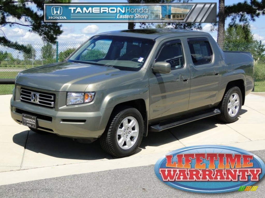 2007 Ridgeline RTL - Aberdeen Green Metallic / Olive photo #1