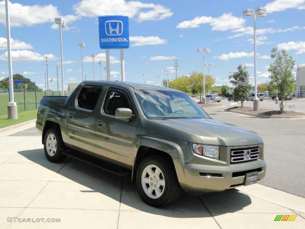 2007 Ridgeline RTL - Aberdeen Green Metallic / Olive photo #2