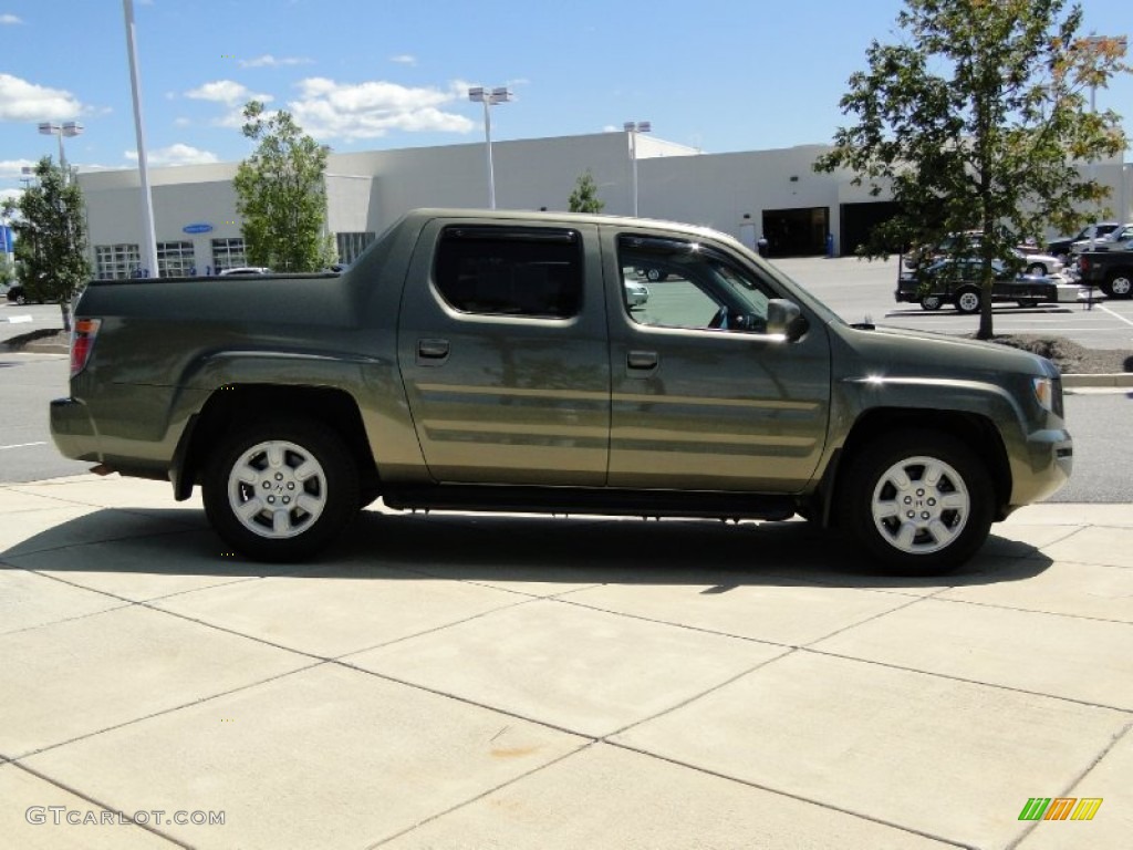 2007 Ridgeline RTL - Aberdeen Green Metallic / Olive photo #4