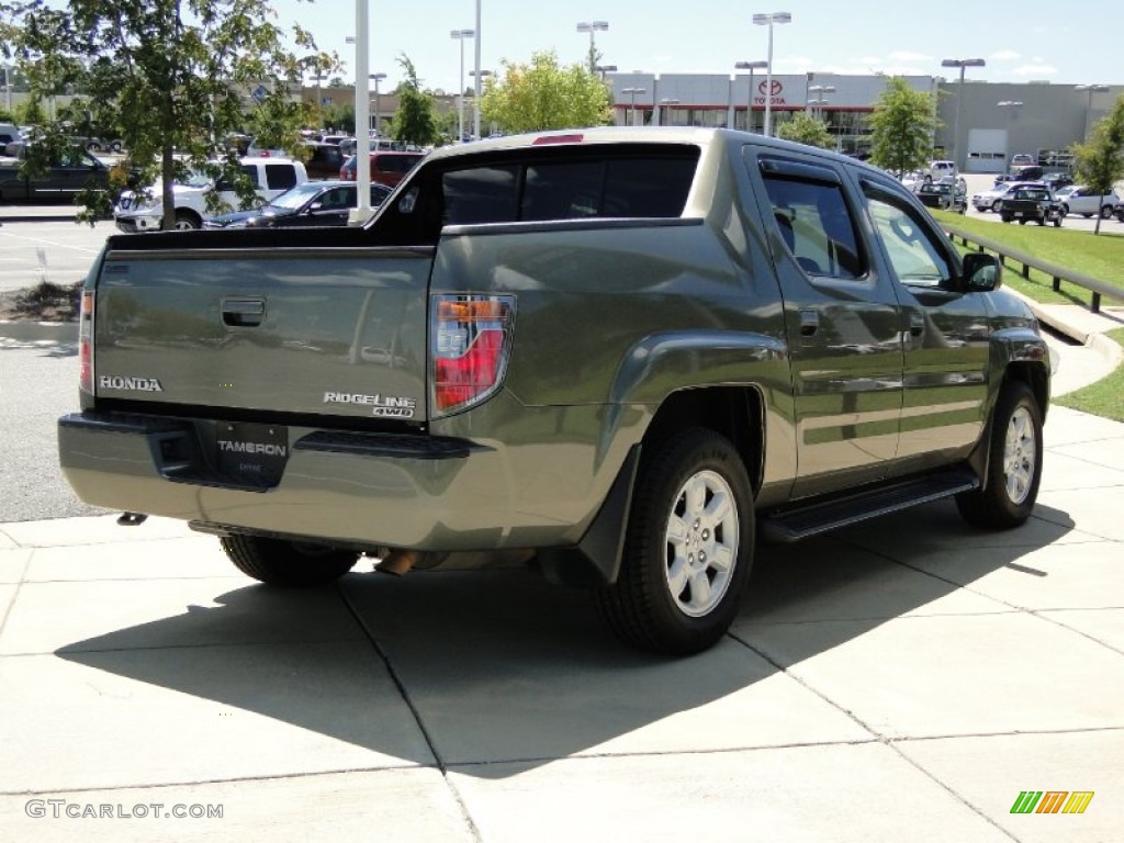 2007 Ridgeline RTL - Aberdeen Green Metallic / Olive photo #5