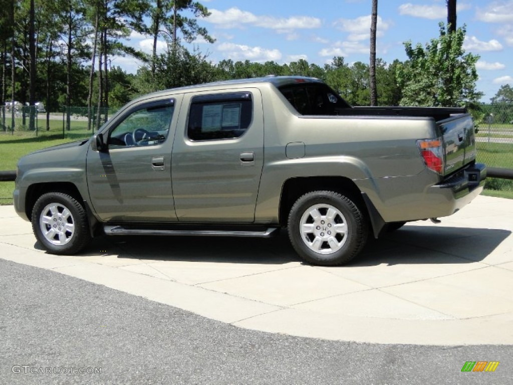 2007 Ridgeline RTL - Aberdeen Green Metallic / Olive photo #7