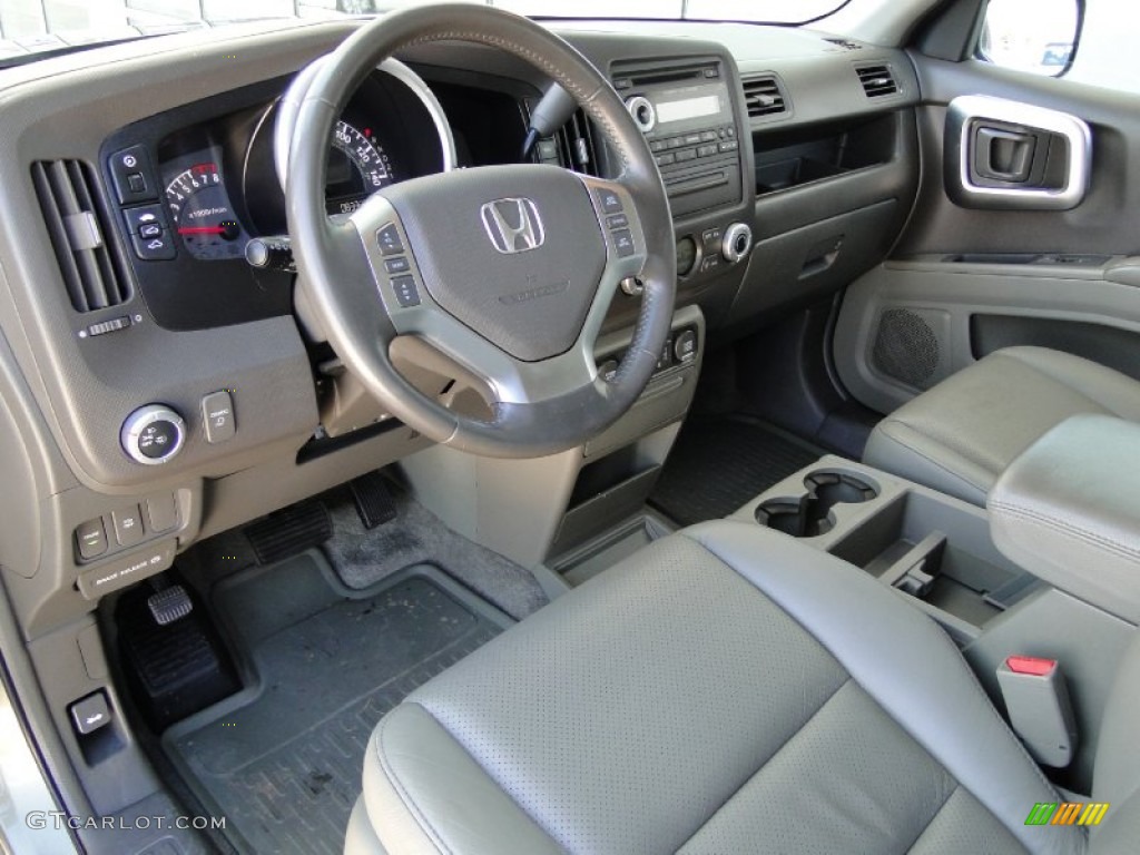 2007 Ridgeline RTL - Aberdeen Green Metallic / Olive photo #12