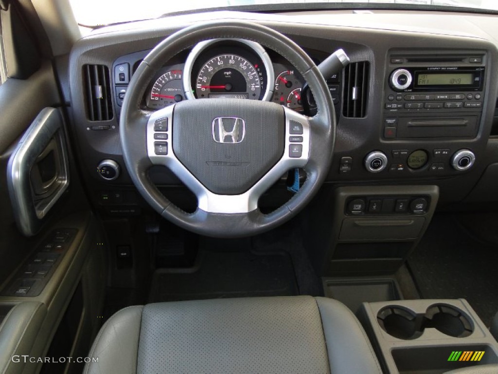 2007 Ridgeline RTL - Aberdeen Green Metallic / Olive photo #21