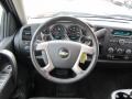 Ebony 2011 Chevrolet Silverado 1500 LT Crew Cab Steering Wheel
