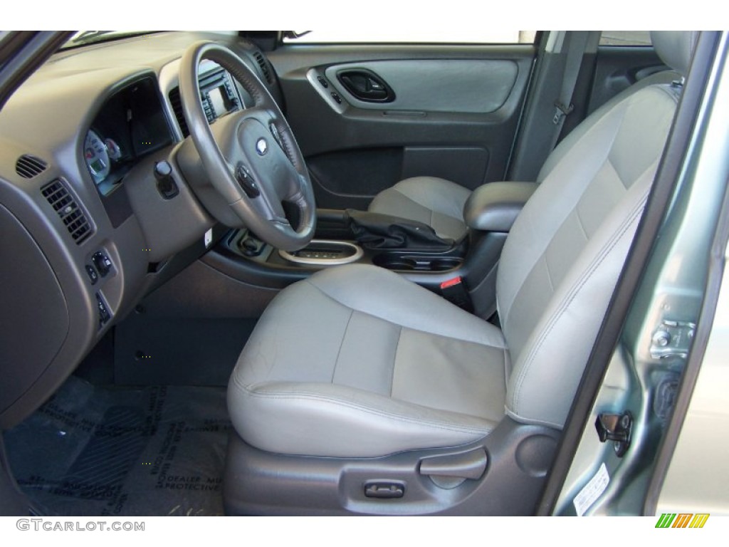 Medium/Dark Pebble Beige Interior 2005 Ford Escape Hybrid Photo #53831718