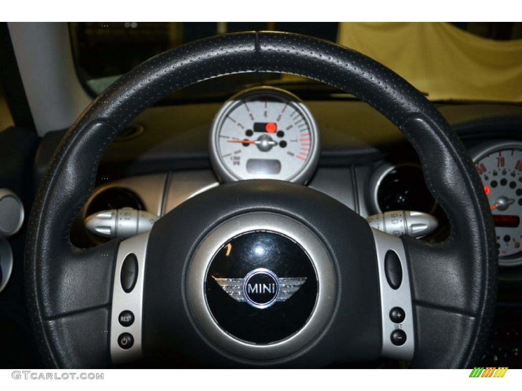 2004 Cooper S Hardtop - Electric Blue Metallic / Panther Black photo #20