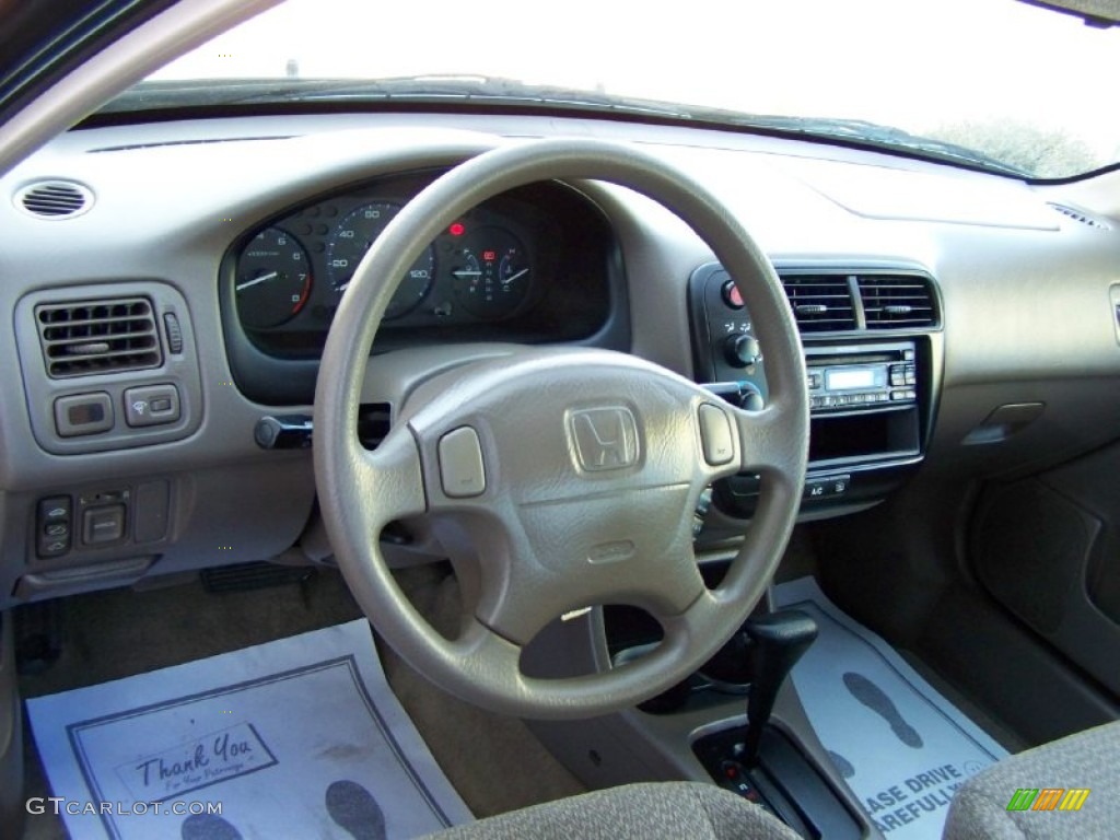 Beige Interior 2000 Honda Civic EX Sedan Photo #53832505