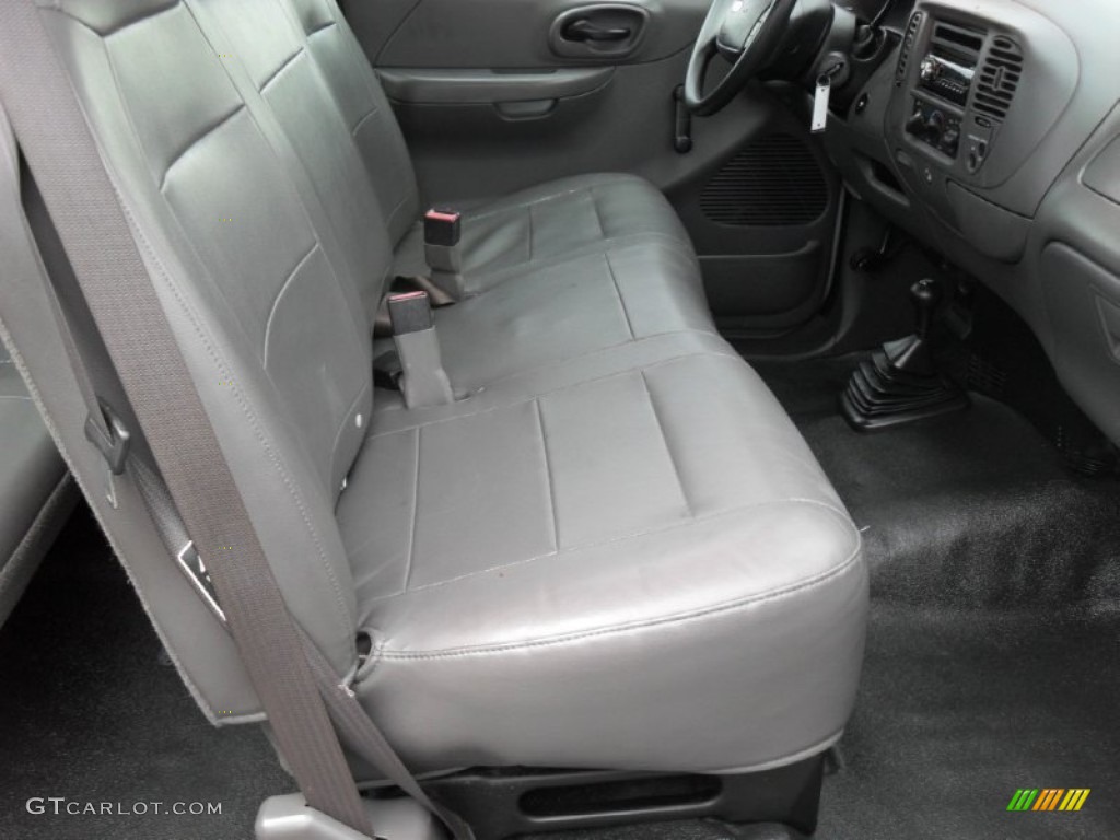Medium Graphite Grey Interior 2003 Ford F150 XL SuperCab 4x4 Photo #53832979