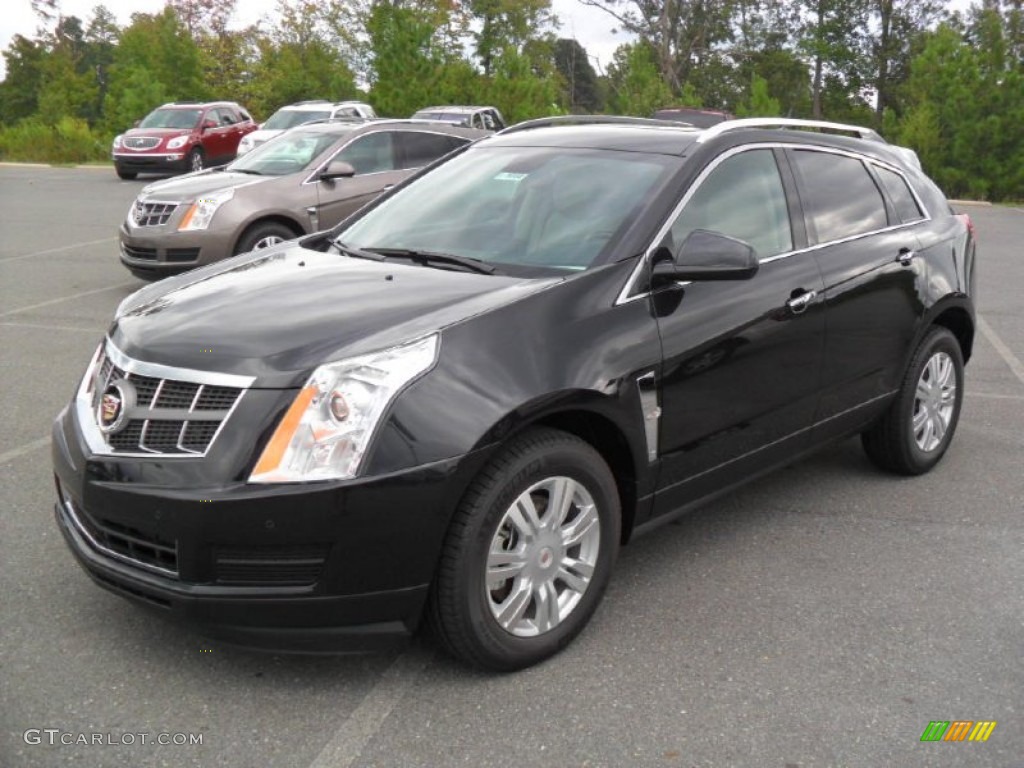 Black Ice Metallic 2012 Cadillac SRX Luxury Exterior Photo #53833776