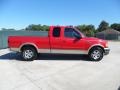 Bright Red - F150 Lariat Extended Cab Photo No. 2