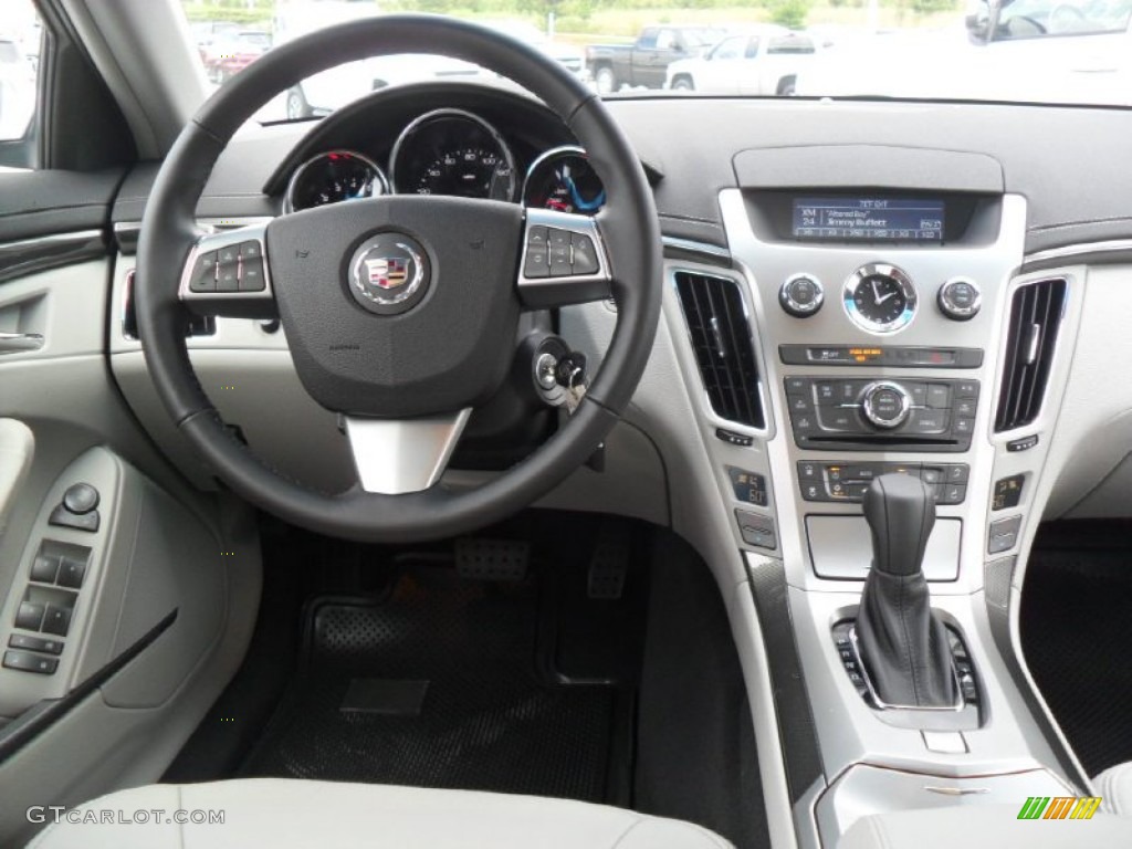 2012 Cadillac CTS 3.0 Sedan Light Titanium/Ebony Dashboard Photo #53834177