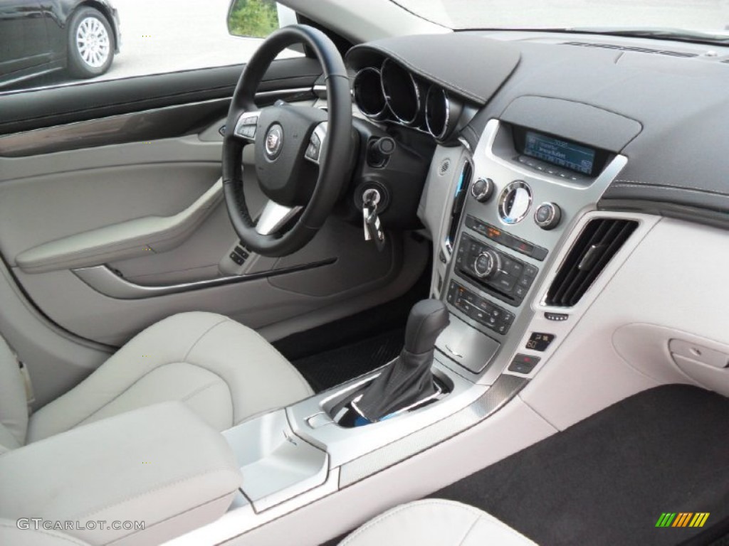 2012 Cadillac CTS 3.0 Sedan Light Titanium/Ebony Dashboard Photo #53834209