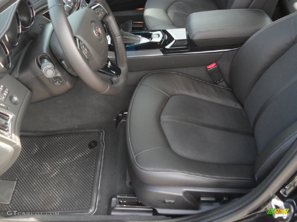 Ebony/Ebony Interior 2012 Cadillac CTS -V Sedan Photo #53834281