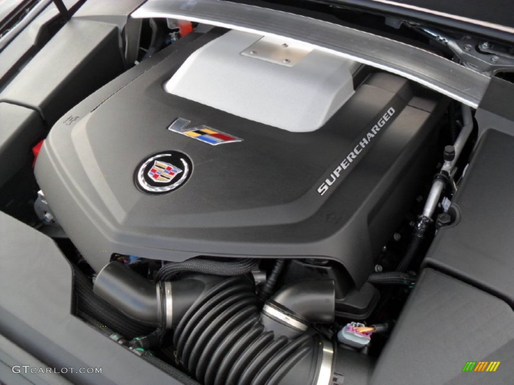 2012 Cadillac CTS -V Sedan 6.2 Liter Eaton Supercharged OHV 16-Valve V8 Engine Photo #53834395