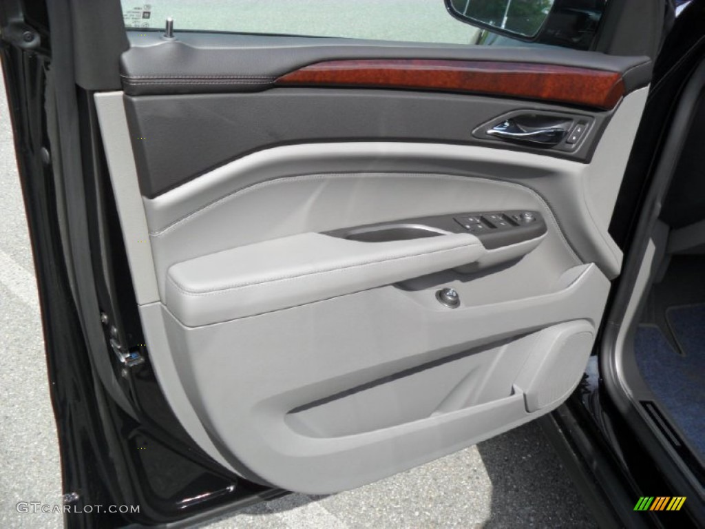 2012 Cadillac SRX Luxury Titanium/Ebony Door Panel Photo #53834620