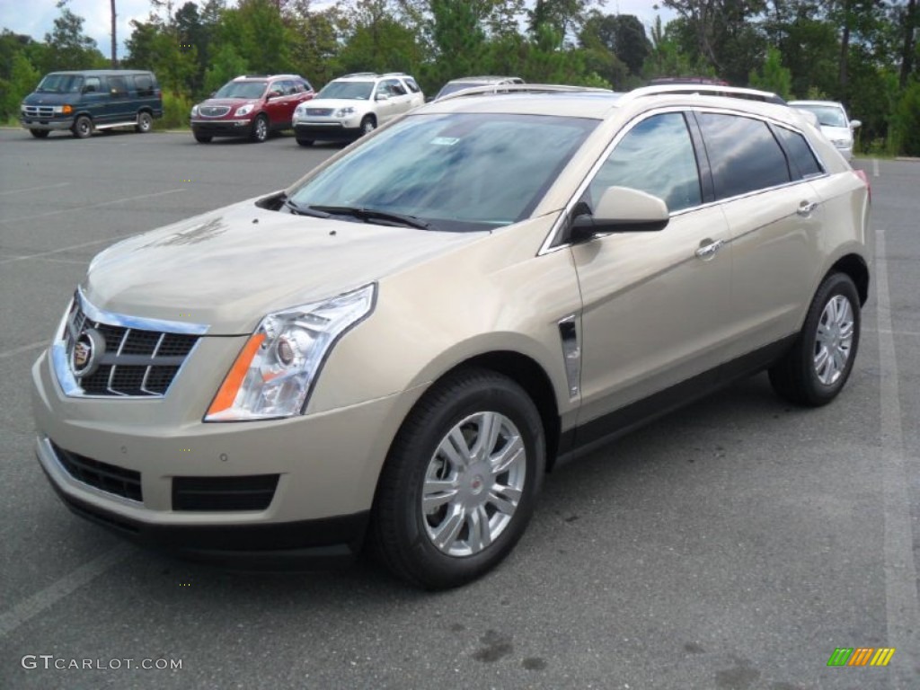 Gold Mist Metallic 2012 Cadillac SRX Luxury Exterior Photo #53834737
