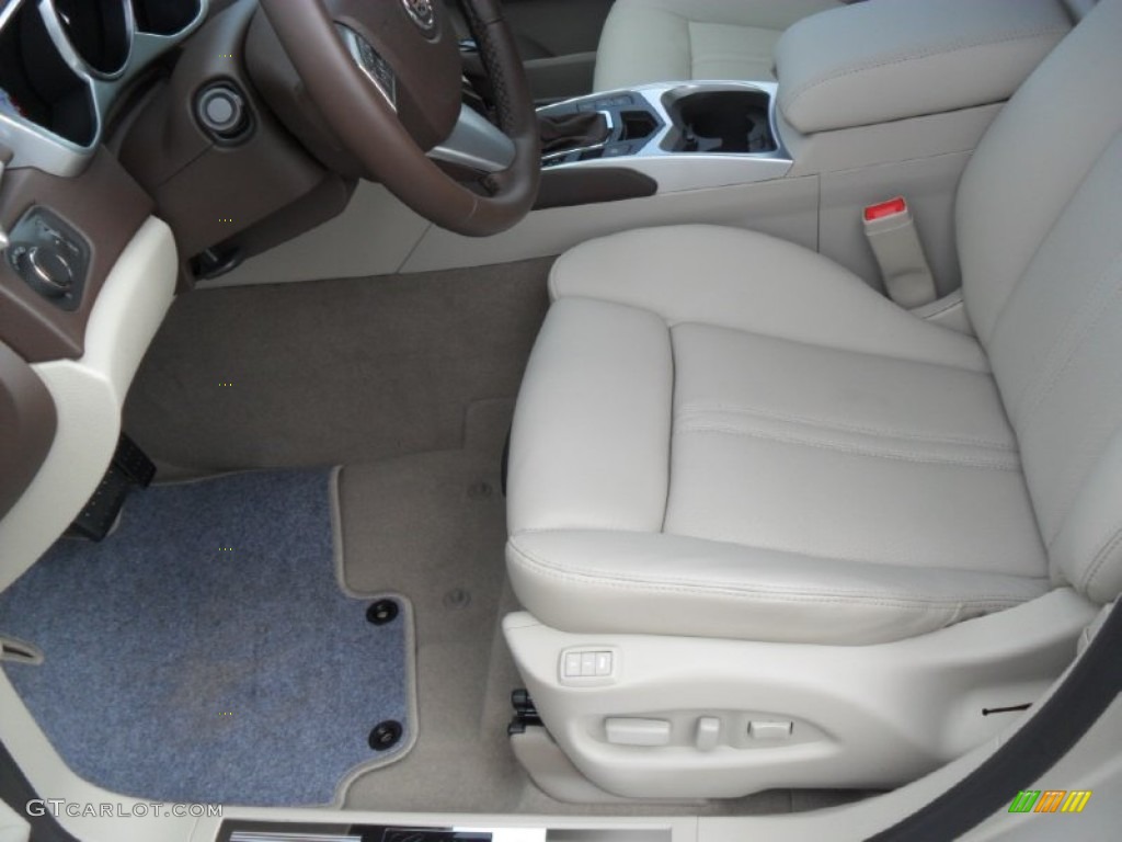 Shale/Brownstone Interior 2012 Cadillac SRX Luxury Photo #53834770
