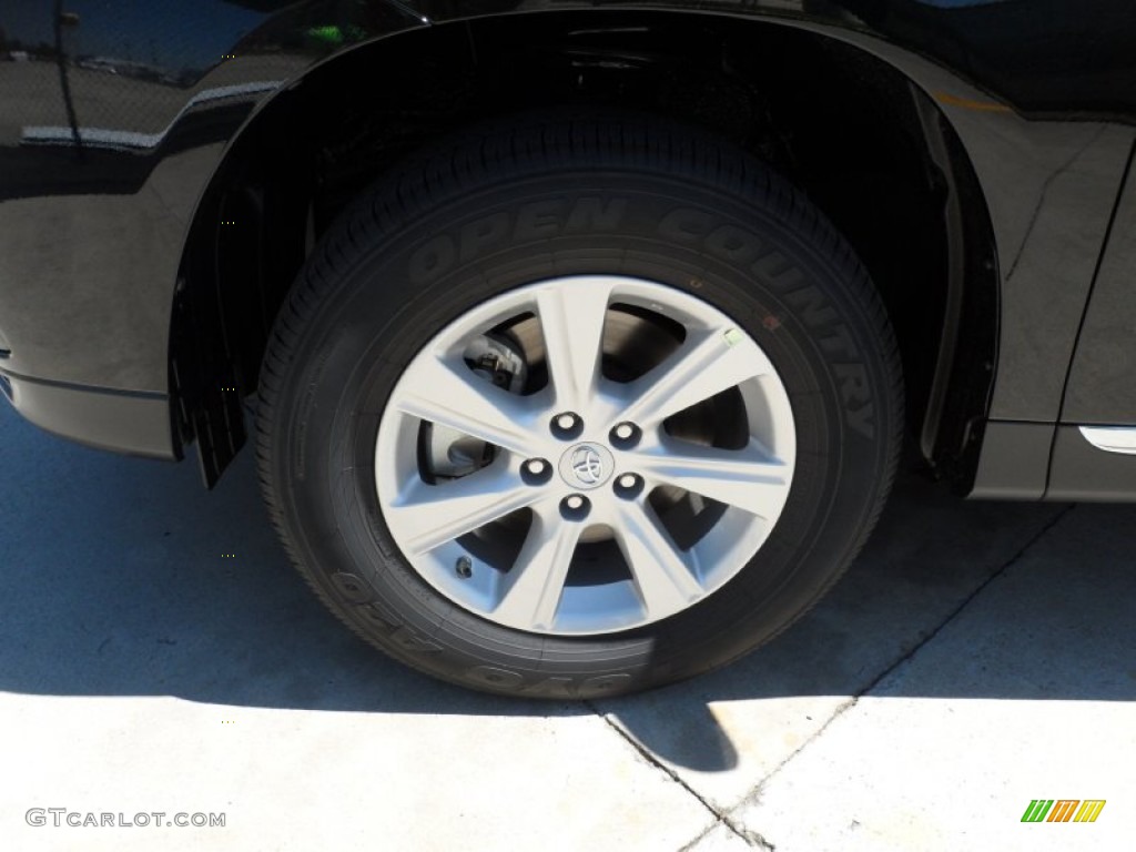 2012 Toyota Highlander Standard Highlander Model Wheel Photo #53836023