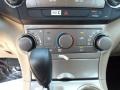 2012 Toyota Highlander Standard Highlander Model Controls