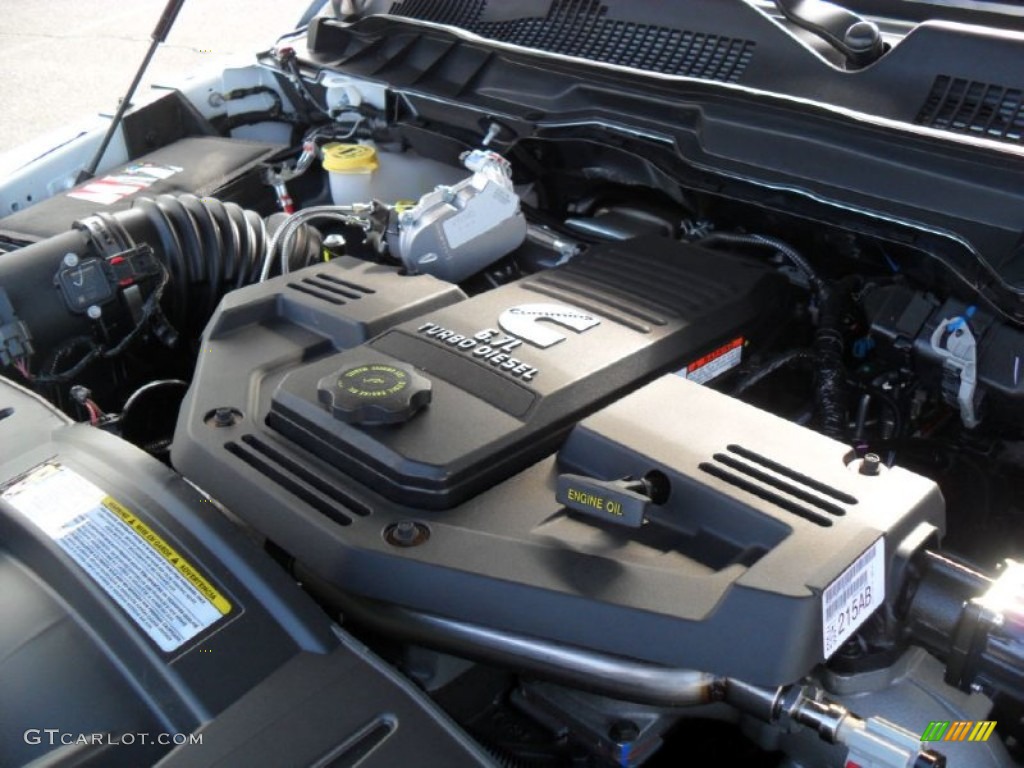 2012 Dodge Ram 2500 HD Big Horn Crew Cab 4x4 6.7 Liter OHV 24-Valve Cummins VGT Turbo-Diesel Inline 6 Cylinder Engine Photo #53836303