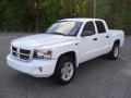 2011 Bright White Dodge Dakota Big Horn Crew Cab 4x4  photo #1