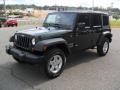 2012 Natural Green Pearl Jeep Wrangler Unlimited Sport S 4x4  photo #1