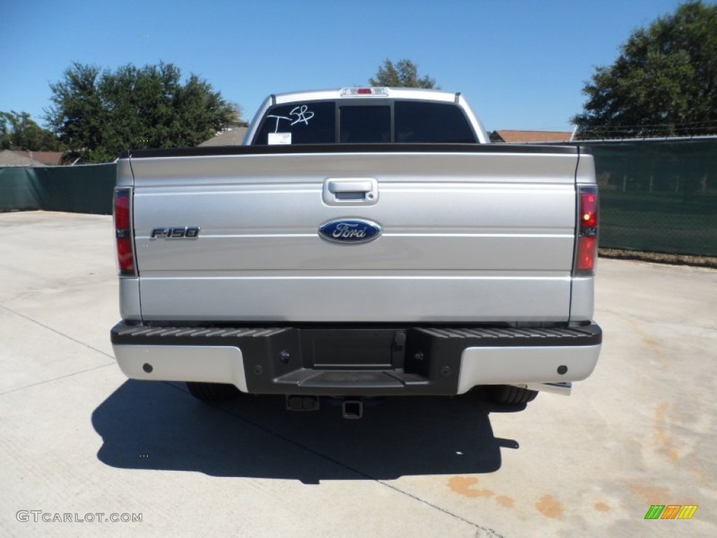 2011 F150 FX2 SuperCrew - Ingot Silver Metallic / Black photo #4