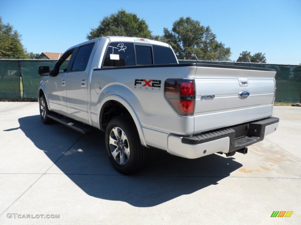 2011 F150 FX2 SuperCrew - Ingot Silver Metallic / Black photo #5