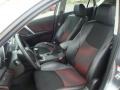 Black/Red 2010 Mazda MAZDA3 MAZDASPEED3 Sport 5 Door Interior Color