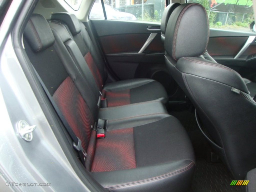 Black/Red Interior 2010 Mazda MAZDA3 MAZDASPEED3 Sport 5 Door Photo #53838031