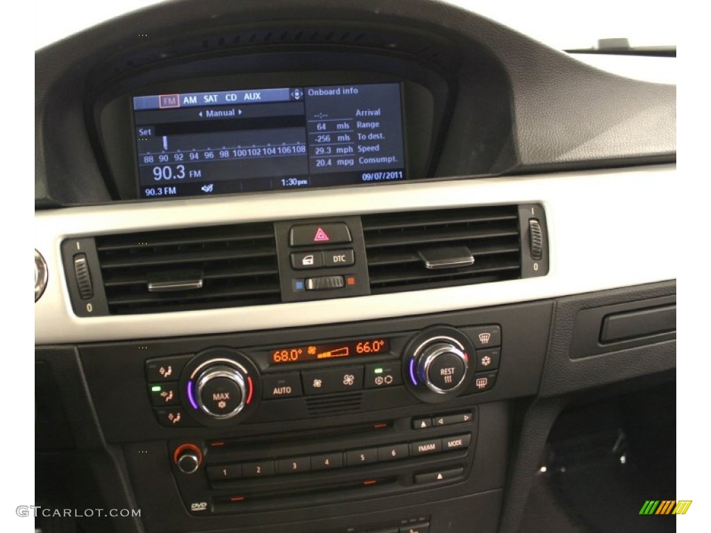 2008 3 Series 335xi Coupe - Black Sapphire Metallic / Black photo #15