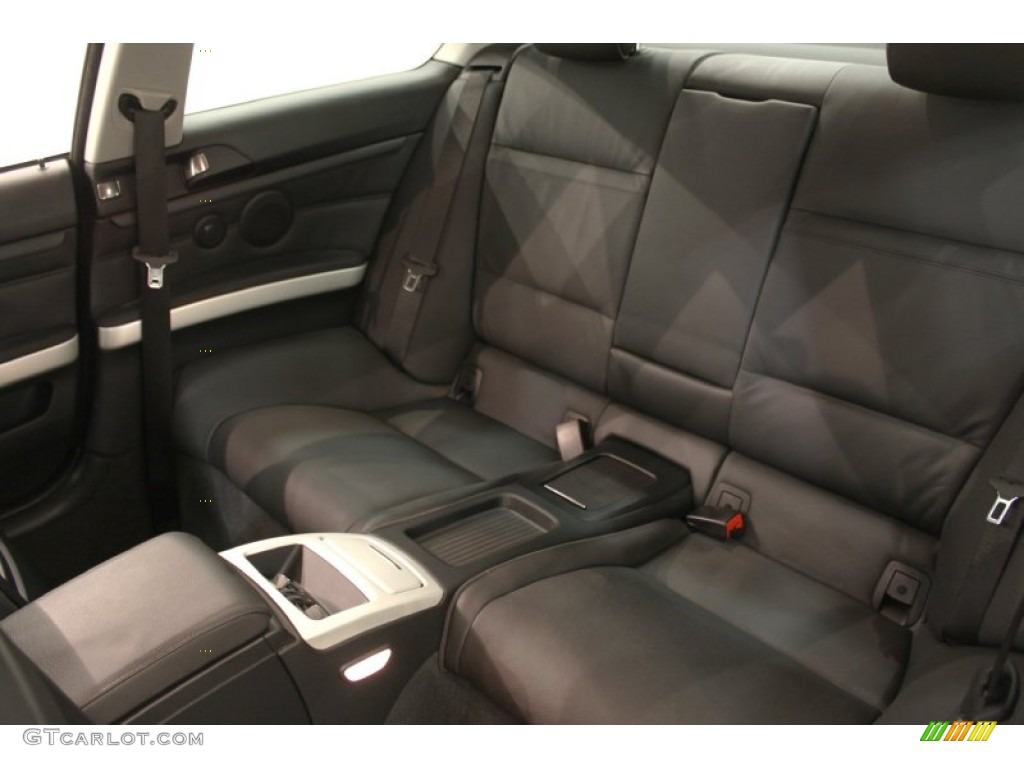 2008 3 Series 335xi Coupe - Black Sapphire Metallic / Black photo #24