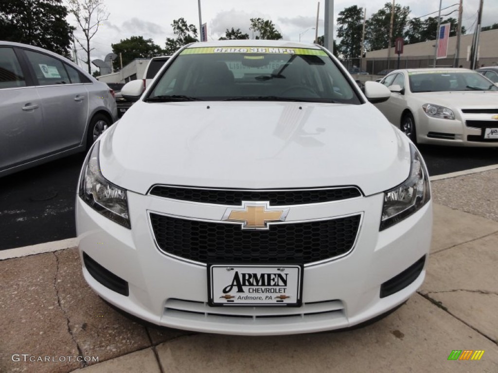 2012 Cruze Eco - Summit White / Medium Titanium photo #3