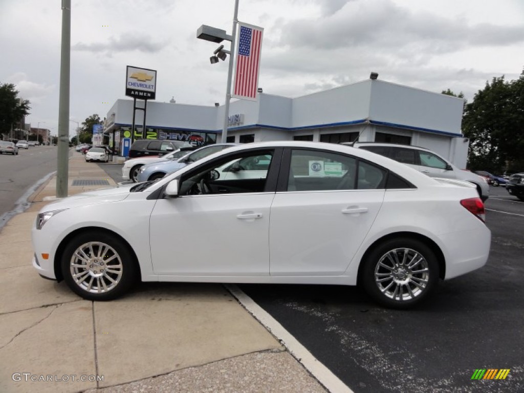 2012 Cruze Eco - Summit White / Medium Titanium photo #5