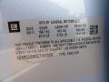 2012 Chevrolet Cruze LS Info Tag