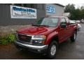 Cherry Red Metallic 2005 GMC Canyon SL Extended Cab 4x4