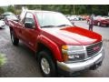 Cherry Red Metallic 2005 GMC Canyon SL Extended Cab 4x4 Exterior