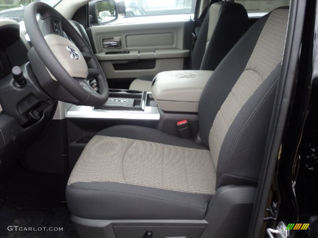 Dark Slate Gray/Medium Graystone Interior 2012 Dodge Ram 1500 Big Horn Quad Cab 4x4 Photo #53839667