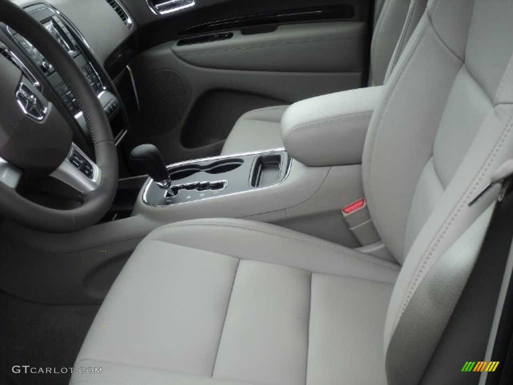 Dark Graystone/Medium Graystone Interior 2012 Dodge Durango Crew AWD Photo #53839719