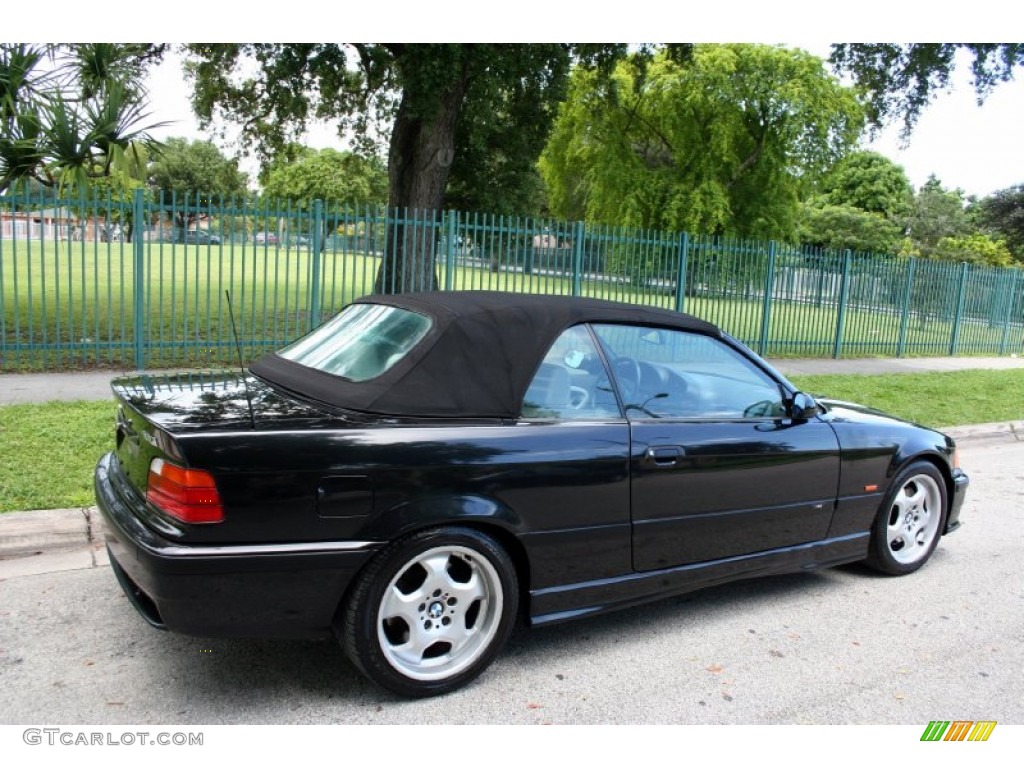 1999 M3 Convertible - Cosmos Black Metallic / Gray photo #9